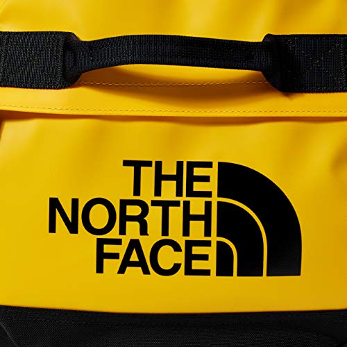 The North Face Base Camp Duffel Bolsa de Deporte, Unisex Adulto, Dorado (Summit Gold/TNF Black), S The North Face Base Camp Duffel Bolsa de Deporte, Unisex Adulto, Dorado (Summit Gold/TNF Black), S