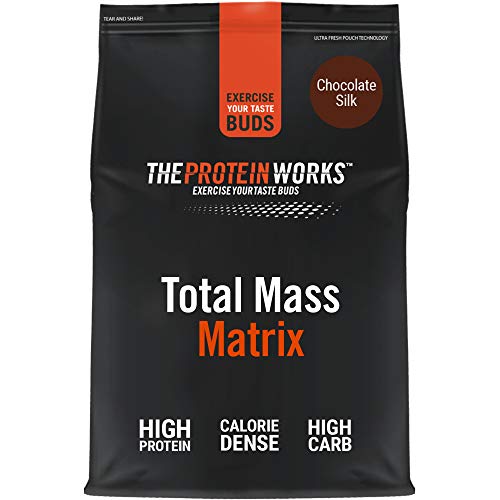 THE PROTEIN WORKS Total Mass Matrix | Ganancia Muscular | Para Ganar Masa| Polvo Proteico | Chocolate Suave | 2kg