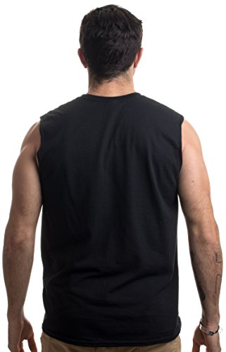 The Squat Father | Camisa sin Mangas para Levantamiento de Pesas para Hombre - Negro - Large