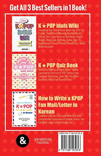 The Ultimate KPOP Handbook: KPOP Fan's Must Have : 3-in-1 Combo Pack: KPOP Fan's Must Have : 3-in-1 Combo Pack Authored by Fandom Media