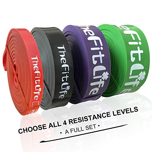 TheFitLife Bandas Elasticas Fitness Musculacion - Cintas Elásticas de Resistencia para Pull-ups Asistidos, Cross-Training, Dominadas, Yoga, Pilates, Fisioterapia, con E-Guía de Ejercicios TheFitLife Bandas Elasticas Fitness Musculacion - Cintas Elásticas de Resistencia para Pull-ups Asistidos, Cross-Training, Dominadas, Yoga, Pilates, Fisioterapia, con E-Guía de Ejercicios