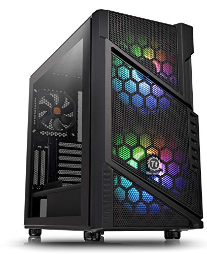 Thermaltake Commander C 31 TG ARGB Edition/Dual 200MM ARGB Fans/Tempered Glass/ATX Mid-Tower Chassis Thermaltake Commander C 31 TG ARGB Edition/Dual 200MM ARGB Fans/Tempered Glass/ATX Mid-Tower Chassis