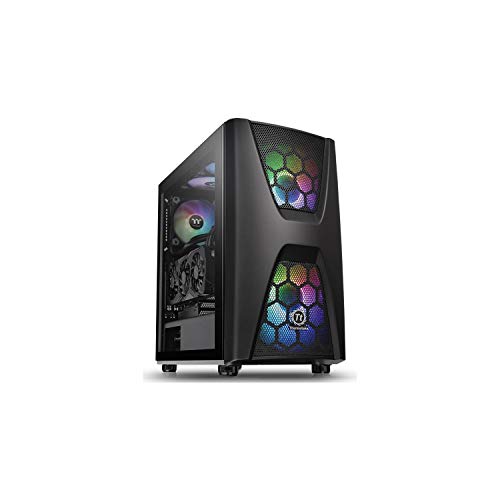 Thermaltake Commander C 34 TG ARGB Edition/Dual 200MM ARGB Fans/Tempered Glass/ATX Mid-Tower Chassis Thermaltake Commander C 34 TG ARGB Edition/Dual 200MM ARGB Fans/Tempered Glass/ATX Mid-Tower Chassis