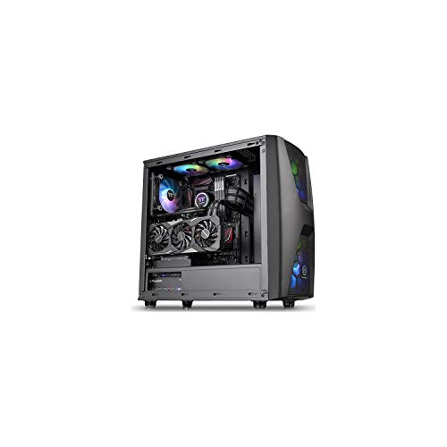 Thermaltake Commander C 34 TG ARGB Edition/Dual 200MM ARGB Fans/Tempered Glass/ATX Mid-Tower Chassis
