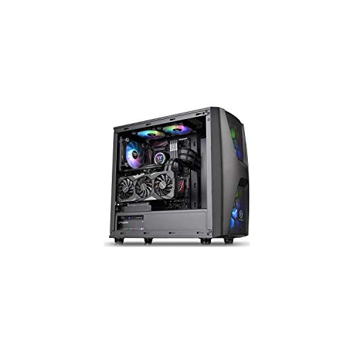 Thermaltake Commander C 34 TG ARGB Edition/Dual 200MM ARGB Fans/Tempered Glass/ATX Mid-Tower Chassis Thermaltake Commander C 34 TG ARGB Edition/Dual 200MM ARGB Fans/Tempered Glass/ATX Mid-Tower Chassis