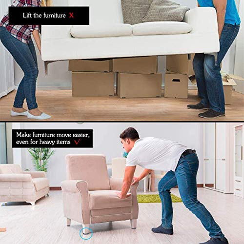 TheStriven 16 piezas Deslizadores de Muebles Almohadillas para Mover Muebles Protectores de Piso die Deslizadores Patín Deslizador para Muebles Deslizadores de Teflón para Silla, Mesa, Sofá (A) TheStriven 16 piezas Deslizadores de Muebles Almohadillas para Mover Muebles Protectores de Piso die Deslizadores Patín Deslizador para Muebles Deslizadores de Teflón para Silla, Mesa, Sofá (A)