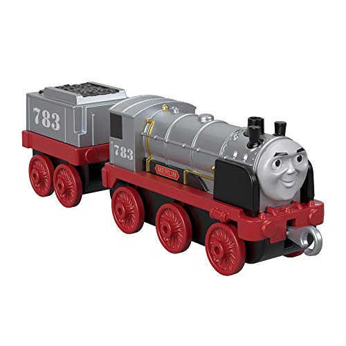 Thomas & Friends Thomas and Friends FXX26 Trackmaster Push Along Merlin The Invisible, Motor de Tren de Metal, Surtido, Multicolor