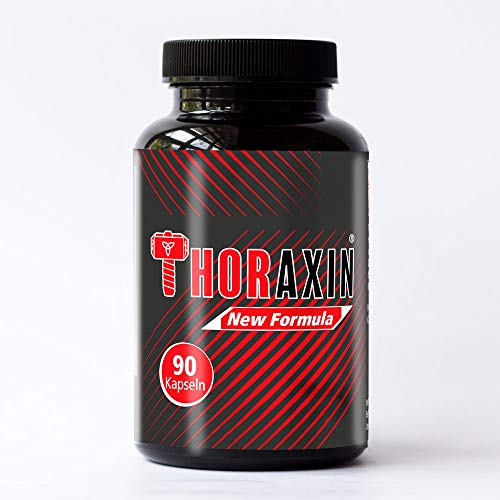 THORAXIN cápsulas de crecimiento muscular | L-Arginina Zink BCAA aminoácidos | Energía PARA HOMBRES Y MUJERES | entrenamiento + rendimiento explosivo | 90 pastillas