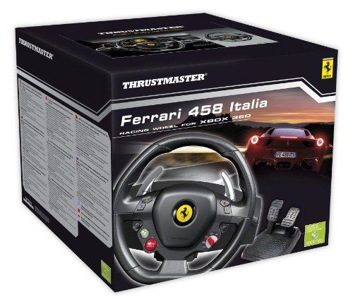 Thrustmaster FERRARI 458 ITALIA - Volante - Xbox360 / PC - Replica Volante Ferrari 458 itailia - Licencia Oficial Ferrari y Xbox360 Thrustmaster FERRARI 458 ITALIA - Volante - Xbox360 / PC - Replica Volante Ferrari 458 itailia - Licencia Oficial Ferrari y Xbox360
