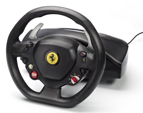 Thrustmaster FERRARI 458 ITALIA - Volante - Xbox360 / PC - Replica Volante Ferrari 458 itailia - Licencia Oficial Ferrari y Xbox360