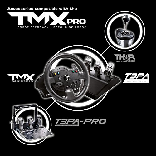 Thrustmaster TMX Pro - Volante - Xbox One/PC - Force Feedback - 3 Pedales - Licencia Oficial Xbox