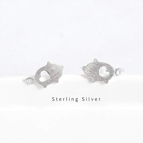 THTHT Pendientes De Plata Esterlina Sencillo para La Mujer Pescado Temperamento Lindo Exquisito Moda Creativa Joyería Vintage THTHT Pendientes De Plata Esterlina Sencillo para La Mujer Pescado Temperamento Lindo Exquisito Moda Creativa Joyería Vintage