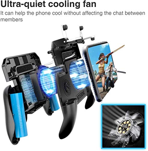 TIANYOU Manejar Los Controladores de Juegos, Los Disparadores Portátiles de Gamepad con el Ventilador de Refrigeración Del Teléfono Y la Batería Incorporada de 4000 Mah Banco de la Bate TIANYOU Manejar Los Controladores de Juegos, Los Disparadores Portátiles de Gamepad con el Ventilador de Refrigeración Del Teléfono Y la Batería Incorporada de 4000 Mah Banco de la Bate
