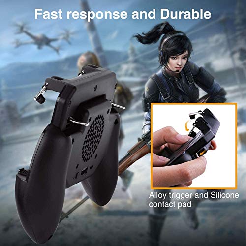 TIANYOU Manejar Los Controladores de Juegos, Los Disparadores Portátiles de Gamepad con el Ventilador de Refrigeración Del Teléfono Y la Batería Incorporada de 4000 Mah Banco de la Bate TIANYOU Manejar Los Controladores de Juegos, Los Disparadores Portátiles de Gamepad con el Ventilador de Refrigeración Del Teléfono Y la Batería Incorporada de 4000 Mah Banco de la Bate