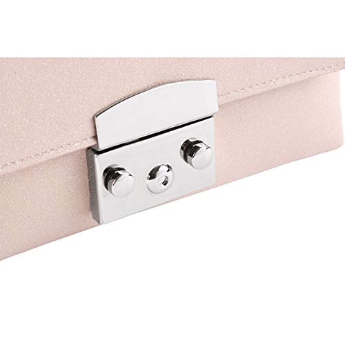 TIE RACK - Bolsa 100% sisal, Rosa (rosa claro), Talla única TIE RACK - Bolsa 100% sisal, Rosa (rosa claro), Talla única