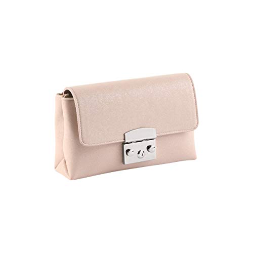 TIE RACK - Bolsa 100% sisal, Rosa (rosa claro), Talla única TIE RACK - Bolsa 100% sisal, Rosa (rosa claro), Talla única