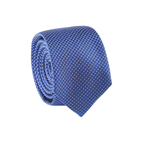 TIE RACK - Corbata 100% seda azul cobalto Talla única