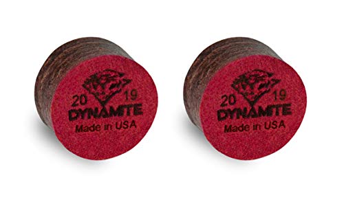 Tiger Dynamite - Juego de 2 puntas para billar (dos) (duras, 13 o 14 mm (13 mm)