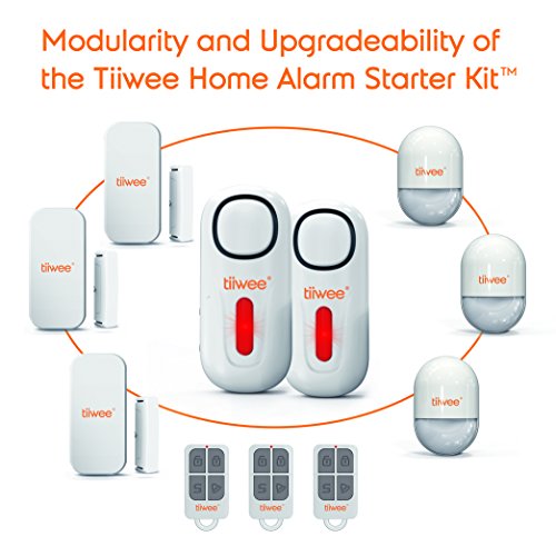 tiiwee A1 Unidad de Alarma para el Sistema de Alarma para casa de Tiiwee - para Uso en Interiores - Sistema de Alarma casero Anti-ladrón inalámbrico - Seguridad casera tiiwee A1 Unidad de Alarma para el Sistema de Alarma para casa de Tiiwee - para Uso en Interiores - Sistema de Alarma casero Anti-ladrón inalámbrico - Seguridad casera