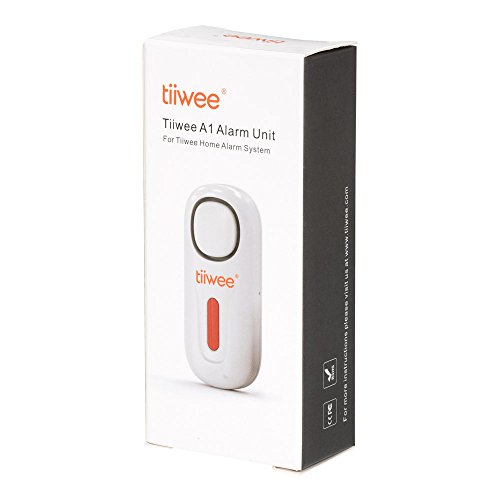 tiiwee A1 Unidad de Alarma para el Sistema de Alarma para casa de Tiiwee - para Uso en Interiores - Sistema de Alarma casero Anti-ladrón inalámbrico - Seguridad casera