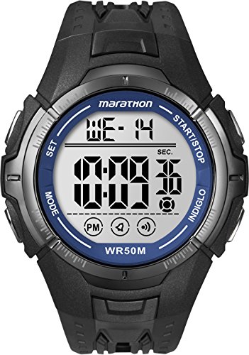 Timex Marathon - Reloj Digital de Cuarzo para Hombres, Correa de Goma, Color Negro Timex Marathon - Reloj Digital de Cuarzo para Hombres, Correa de Goma, Color Negro