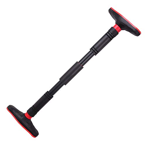 Tire hacia Arriba De Las BarrasPull-Ups De Fitness para La Parte Superior del Cuerpo,Manija De Acero Ajustable, Poste De Puerta, Sin Tornillo/Taladro, Hogar, Gimnasio,140~180cm