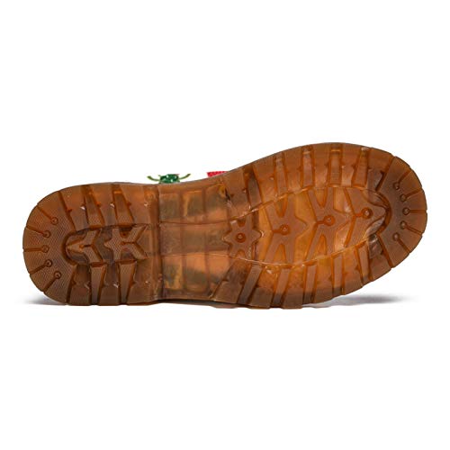 TIZORAX Botas de invierno para las mujeres Fresa Sundae Vainilla Helado Estampados de Alta Parte Superior de Encaje Clásico de Lona Escuela Zapatos, color Multicolor, talla 41.5 EU TIZORAX Botas de invierno para las mujeres Fresa Sundae Vainilla Helado Estampados de Alta Parte Superior de Encaje Clásico de Lona Escuela Zapatos, color Multicolor, talla 41.5 EU
