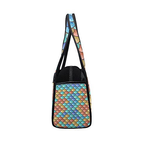 TIZORAX Colorful River - Bolsa de Viaje para Gimnasio y Gimnasio