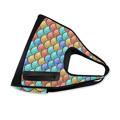 TIZORAX Colorful River - Bolsa de Viaje para Gimnasio y Gimnasio