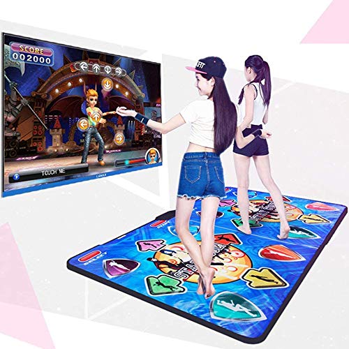 TKFY Dos de Baile Alfombra máquina Persona se percibe Movimiento Juego de Alta definición Danza Manta Suave Plegable Antideslizante de la Estera del cojín de Yoga para Equipo de televisión TKFY Dos de Baile Alfombra máquina Persona se percibe Movimiento Juego de Alta definición Danza Manta Suave Plegable Antideslizante de la Estera del cojín de Yoga para Equipo de televisión