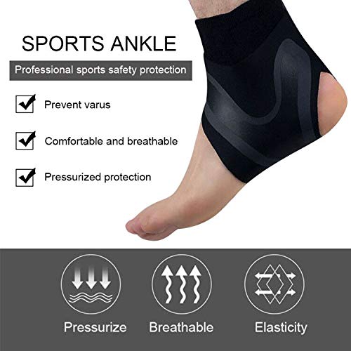 Tobillera Estabilizadora, Ankle Support, Soporte De Tobillo, Tobillera Estabilizadora Protector Para La Recuperación De Lesiones, Alivio Del Dolor Crónico De Tobillo, Artritis, Tendinitis, 2 Pieza Tobillera Estabilizadora, Ankle Support, Soporte De Tobillo, Tobillera Estabilizadora Protector Para La Recuperación De Lesiones, Alivio Del Dolor Crónico De Tobillo, Artritis, Tendinitis, 2 Pieza