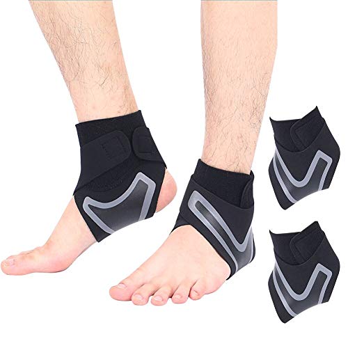 Tobillera Estabilizadora, Ankle Support, Soporte De Tobillo, Tobillera Estabilizadora Protector Para La Recuperación De Lesiones, Alivio Del Dolor Crónico De Tobillo, Artritis, Tendinitis, 2 Pieza