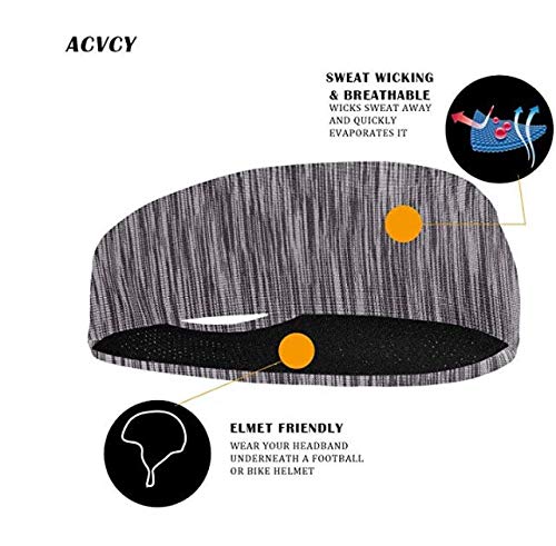 TOCYORIC 3 Piezas Diadema Deportiva Corriente Banda para Cabeza de Yoga de ala Ancha Elástica Sudor Absorbente de Humedad Banda Cinta de Pelode Pelo para Hombres y Mujeres Yoga Correr Ciclismo TOCYORIC 3 Piezas Diadema Deportiva Corriente Banda para Cabeza de Yoga de ala Ancha Elástica Sudor Absorbente de Humedad Banda Cinta de Pelode Pelo para Hombres y Mujeres Yoga Correr Ciclismo