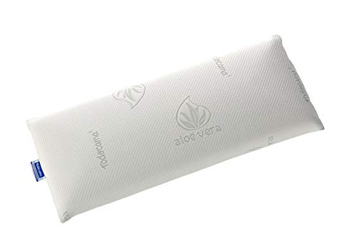 Todocama - Almohada viscoelástica, 67 cm núcleo Compacto. Doble Funda con Cremallera. Tejido Aloe Vera. Termorregulable adaptabilidad al Cuello. Todocama - Almohada viscoelástica, 67 cm núcleo Compacto. Doble Funda con Cremallera. Tejido Aloe Vera. Termorregulable adaptabilidad al Cuello.