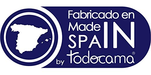 Todocama - Almohada viscoelástica, 67 cm núcleo Compacto. Doble Funda con Cremallera. Tejido Aloe Vera. Termorregulable adaptabilidad al Cuello. Todocama - Almohada viscoelástica, 67 cm núcleo Compacto. Doble Funda con Cremallera. Tejido Aloe Vera. Termorregulable adaptabilidad al Cuello.