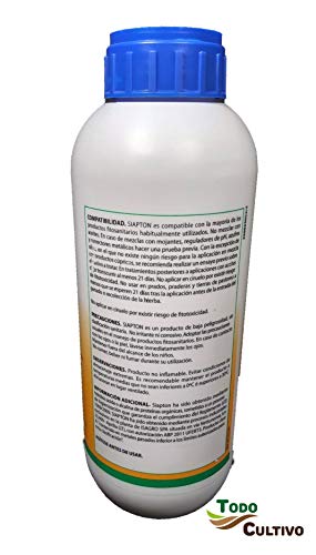 Todocultivo Aminoacido Siapton. 1 Litro. Abono foliar. Hace a la Planta más Resistente Frente a: sequía, heladas o Granizo, Virus, plaguicidas o herbicidas. Todocultivo Aminoacido Siapton. 1 Litro. Abono foliar. Hace a la Planta más Resistente Frente a: sequía, heladas o Granizo, Virus, plaguicidas o herbicidas.