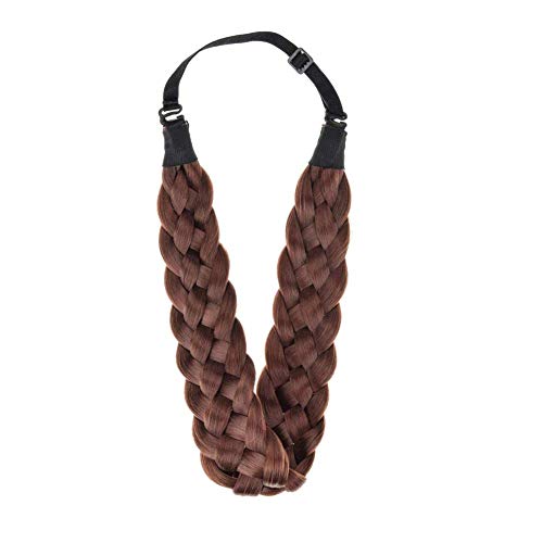 TOECWEGR Cinta de pelo trenzada, 5 hebras, goma para el pelo, clásica, gruesa, elástica, sintética, accesorios de belleza para mujer (5 hebras trenzadas B05) TOECWEGR Cinta de pelo trenzada, 5 hebras, goma para el pelo, clásica, gruesa, elástica, sintética, accesorios de belleza para mujer (5 hebras trenzadas B05)
