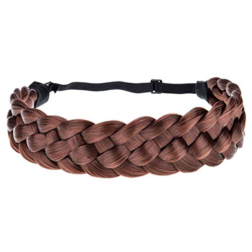TOECWEGR Cinta de pelo trenzada, 5 hebras, goma para el pelo, clásica, gruesa, elástica, sintética, accesorios de belleza para mujer (5 hebras trenzadas B05) TOECWEGR Cinta de pelo trenzada, 5 hebras, goma para el pelo, clásica, gruesa, elástica, sintética, accesorios de belleza para mujer (5 hebras trenzadas B05)