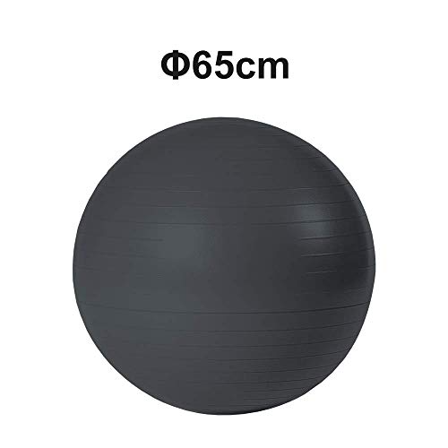 TolleTour Bad Company - Pelota de gimnasia (incluye bomba para pelota, resistente, hasta 300 kg, 65 cm), color negro TolleTour Bad Company - Pelota de gimnasia (incluye bomba para pelota, resistente, hasta 300 kg, 65 cm), color negro