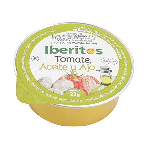 Tomate ajo y aceite en monodosis Iberitos - 45 unidades x 22 gr Tomate ajo y aceite en monodosis Iberitos - 45 unidades x 22 gr