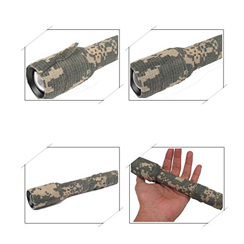 Tomkity 10 Rollos Banda Venda Cinta Bendaje Adhesiva Deportiva De Caza Rollos Cling Auto Camuflaje Tomkity 10 Rollos Banda Venda Cinta Bendaje Adhesiva Deportiva De Caza Rollos Cling Auto Camuflaje