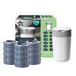 Tommee Tippee Starter Pack Twist and Click Contenedor de Pañales + 12 Recambios Tommee Tippee Starter Pack Twist and Click Contenedor de Pañales + 12 Recambios