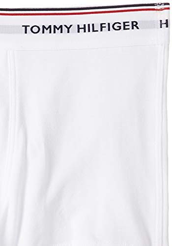 Tommy Hilfiger 3p Lr Trunk Boxer, Negro (Black/White/Grey Heather 004), M (Pack de 3) para Hombre Tommy Hilfiger 3p Lr Trunk Boxer, Negro (Black/White/Grey Heather 004), M (Pack de 3) para Hombre