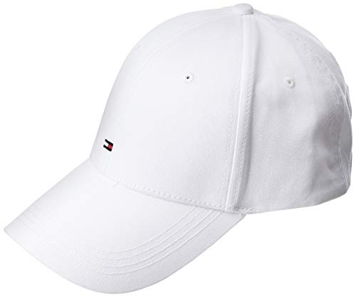 Tommy Hilfiger BB Cap Gorra, Blanco (Classic White 100), talla unica para Hombre