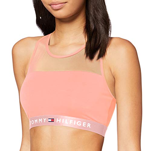Tommy Hilfiger Bralette Corsetto, Rosa (Flamingo Pink), M para Mujer