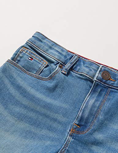 Tommy Hilfiger Nora Basic Short Oclbst, Azul (OcƩano Light Blue Stretch 1aa), 3-4 aƱos (Talla del Fabricante: 4) para NiƱas Tommy Hilfiger Nora Basic Short Oclbst, Azul (OcƩano Light Blue Stretch 1aa), 3-4 aƱos (Talla del Fabricante: 4) para NiƱas