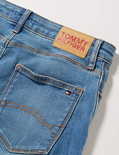 Tommy Hilfiger Nora Basic Short Oclbst, Azul (OcƩano Light Blue Stretch 1aa), 3-4 aƱos (Talla del Fabricante: 4) para NiƱas Tommy Hilfiger Nora Basic Short Oclbst, Azul (OcƩano Light Blue Stretch 1aa), 3-4 aƱos (Talla del Fabricante: 4) para NiƱas