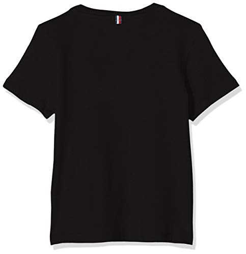 Tommy Hilfiger T Camiseta Básica de Manga Corta, Negro (Meteorite), 164 (Talla del Fabricante: 14-15) para Niños Tommy Hilfiger T Camiseta Básica de Manga Corta, Negro (Meteorite), 164 (Talla del Fabricante: 14-15) para Niños