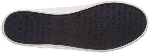 Tommy Hilfiger Tommy Jeans Casual Sneaker, Zapatillas Mujer, Blanco (White 100), 37 EU Tommy Hilfiger Tommy Jeans Casual Sneaker, Zapatillas Mujer, Blanco (White 100), 37 EU