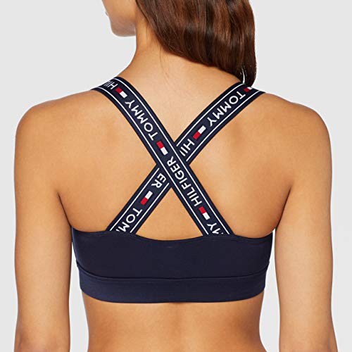 Tommy Hilfiger X Sujetador estilo bralette, Azul (Navy Blazer 416), LG para Mujer Tommy Hilfiger X Sujetador estilo bralette, Azul (Navy Blazer 416), LG para Mujer